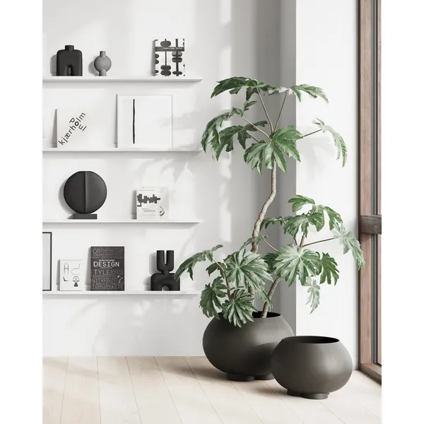 Urchin Planter Medium Kaffe
