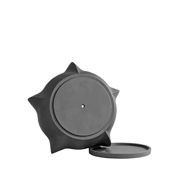 Sheet Plant Pot Medium Dark Grey