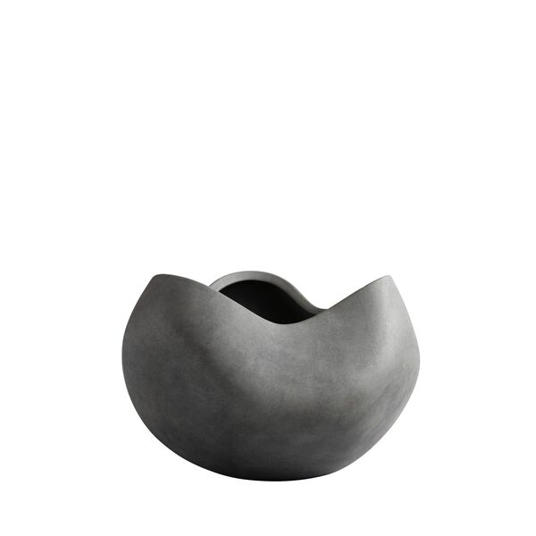 Curve Bowl Groot Donkergrijs