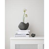 Curve Bowl Groot Donkergrijs