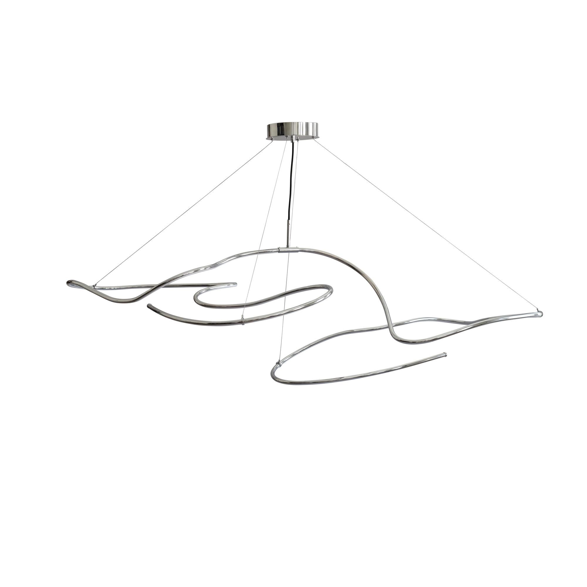 Ghost Chandelier Stor Krom