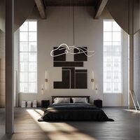 Ghost Chandelier Large Chrome