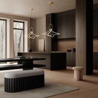 Ghost Chandelier Large Chrome