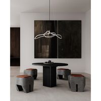 Ghost Chandelier Stor Burnt Sort