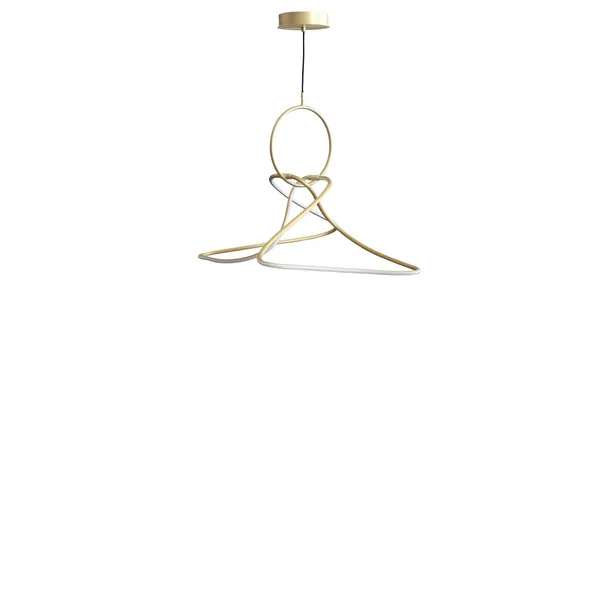 Kumo Lysekrone Lille Messing