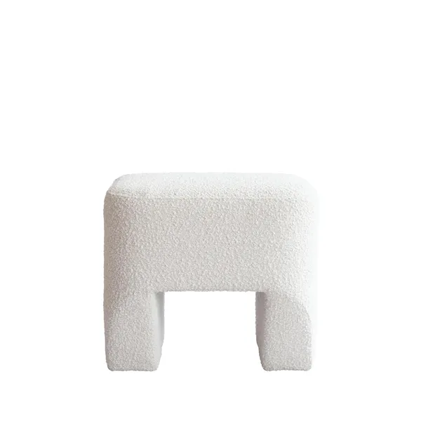 Sculpt Tabouret Blanc Cassé