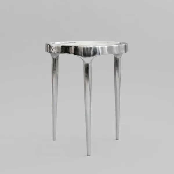 Phantom Coffee Table High Chrome