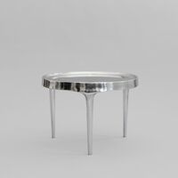 Phantom Couchtisch Niedrig Chrom