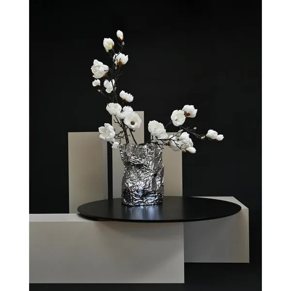 Kami Vase Medium Chrom