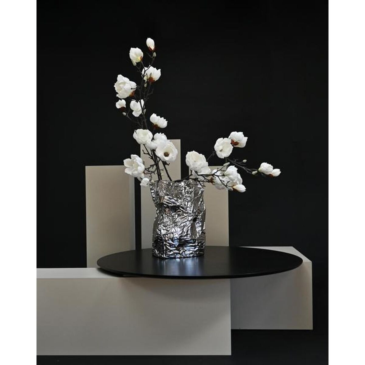 Kami Vase Medium Krom
