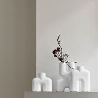 Cobra Double Vase Mini Bubble White