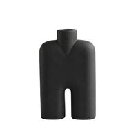 Cobra Vase High Medium Kaffee