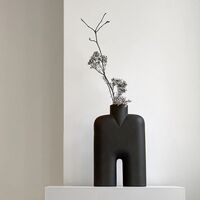 Cobra Vase High Medium Kaffee
