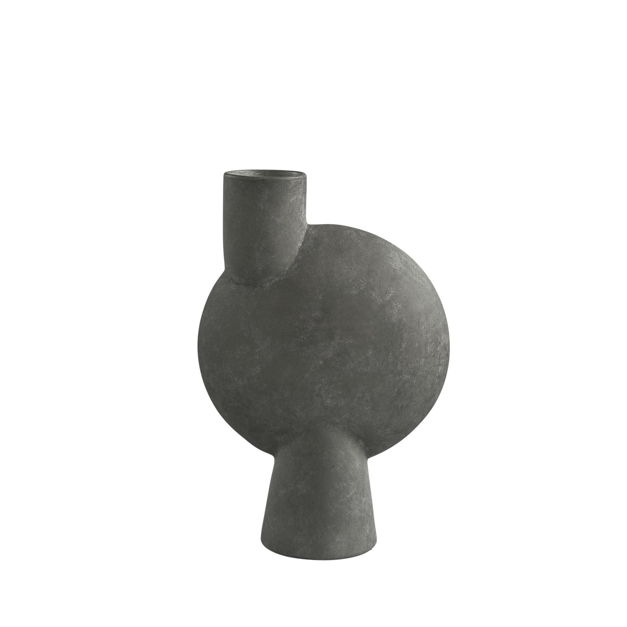 Sphere Vase Bubble Stor Mørkegrå