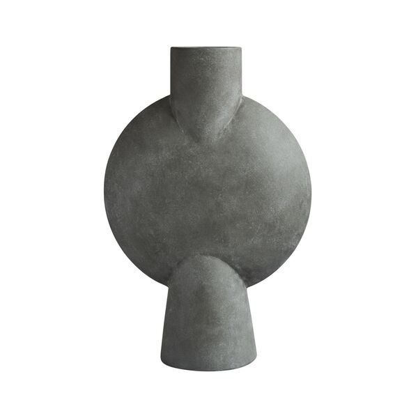 Sphere Vase Bubble Hexa Mørkegrå