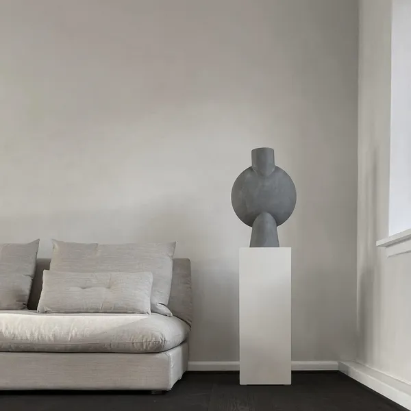 Sphere Vase Bubble Hexa Mørkegrå