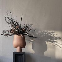 Sphere Vase Square Large Terracotta