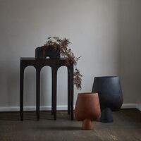 Sphere Vase Square Large Terracotta