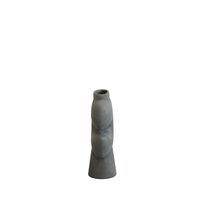Tribal Vase Medium Mørkgrå