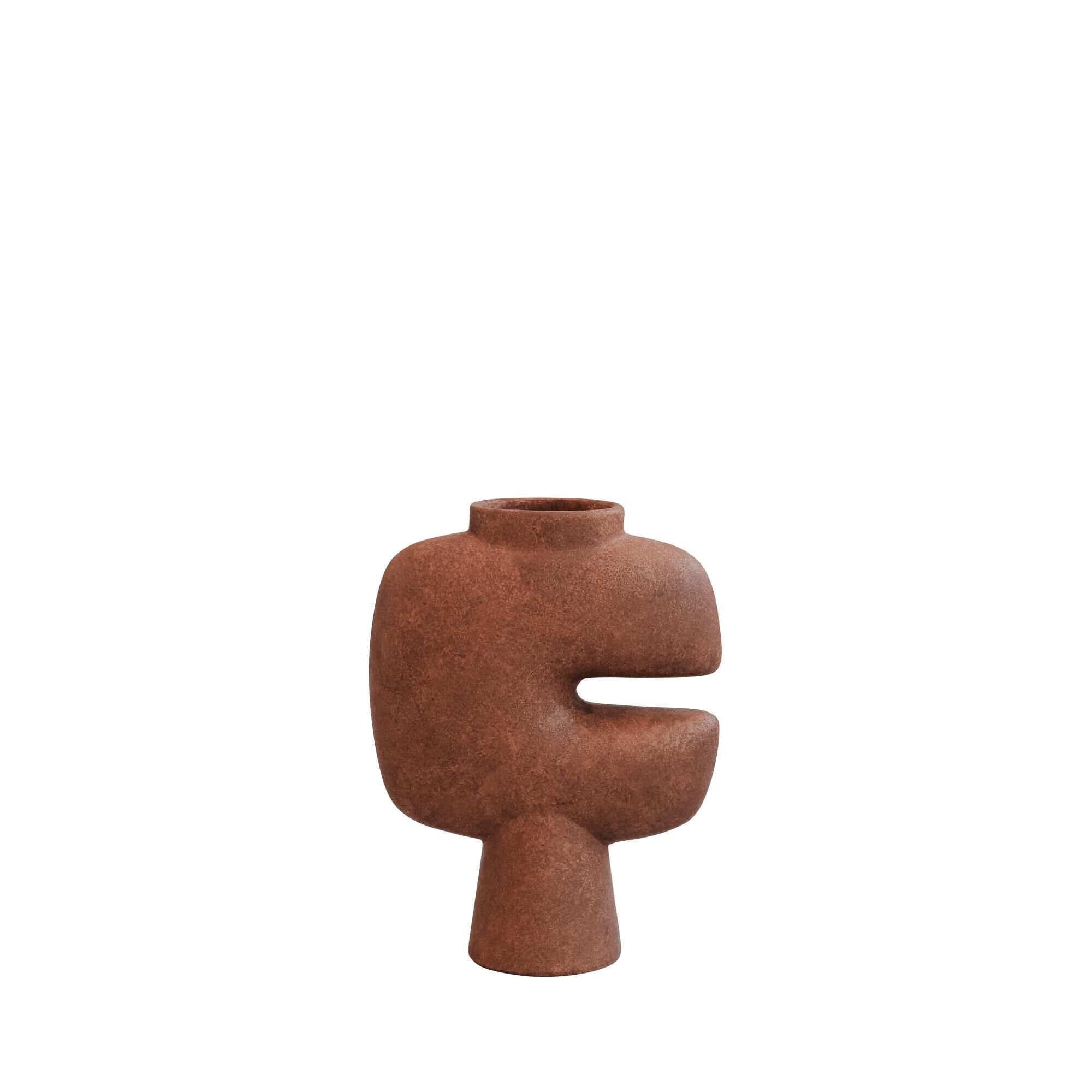 Tribal Vase Medium Terrakotta