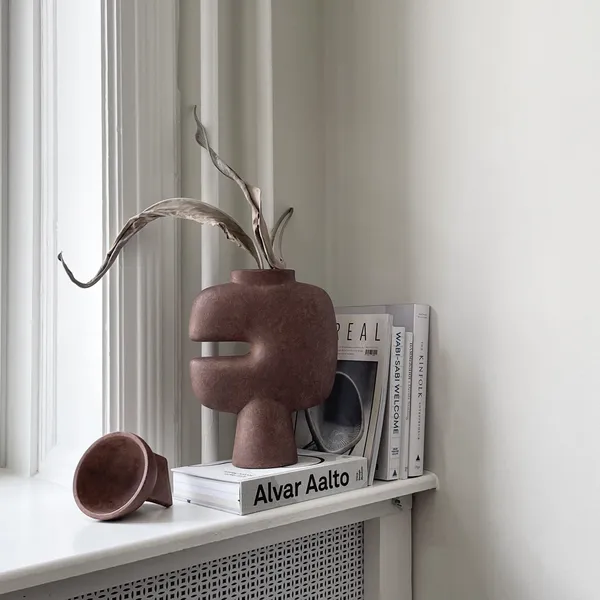 Tribal Vase Medium Terracotta
