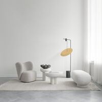Crown Coffee Table High Bone White