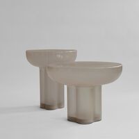 Crown Table D'appoint Basse Smoked Desert