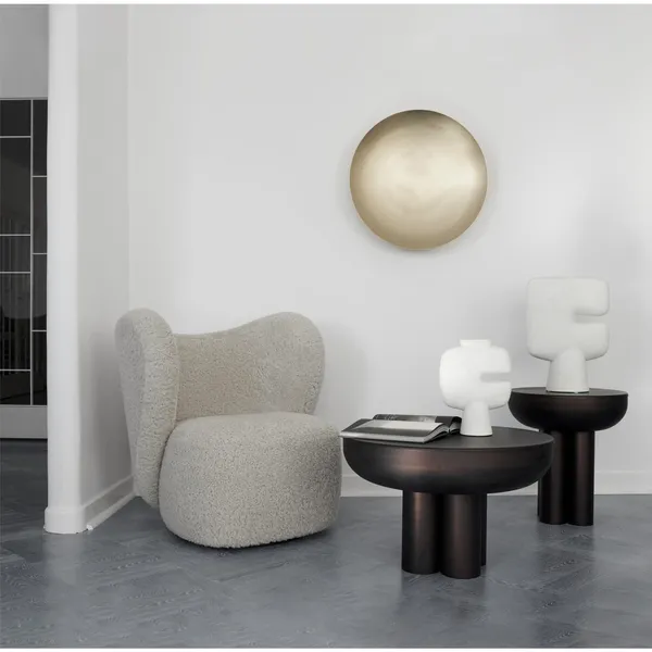 Crown Side Table Low Smoked Forest