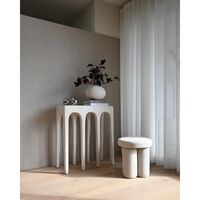 Bow Console Table Birch