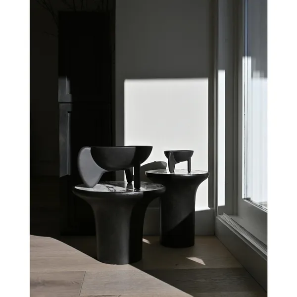 Trumpet Side Table High Smoked Forest