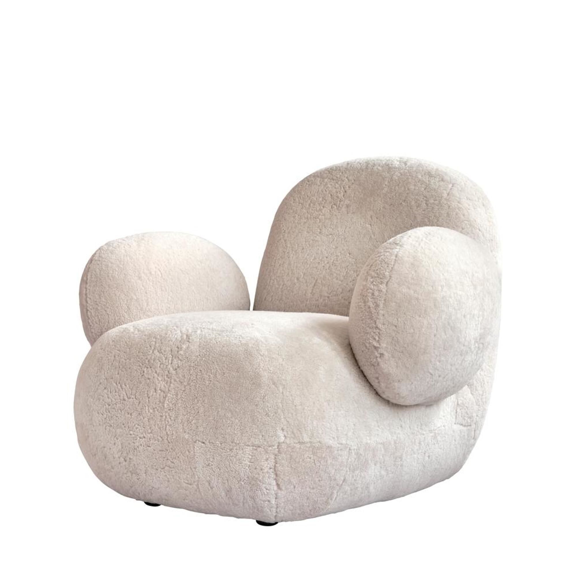Toe Lnestol Med Armln Sandshell/Sheepskin