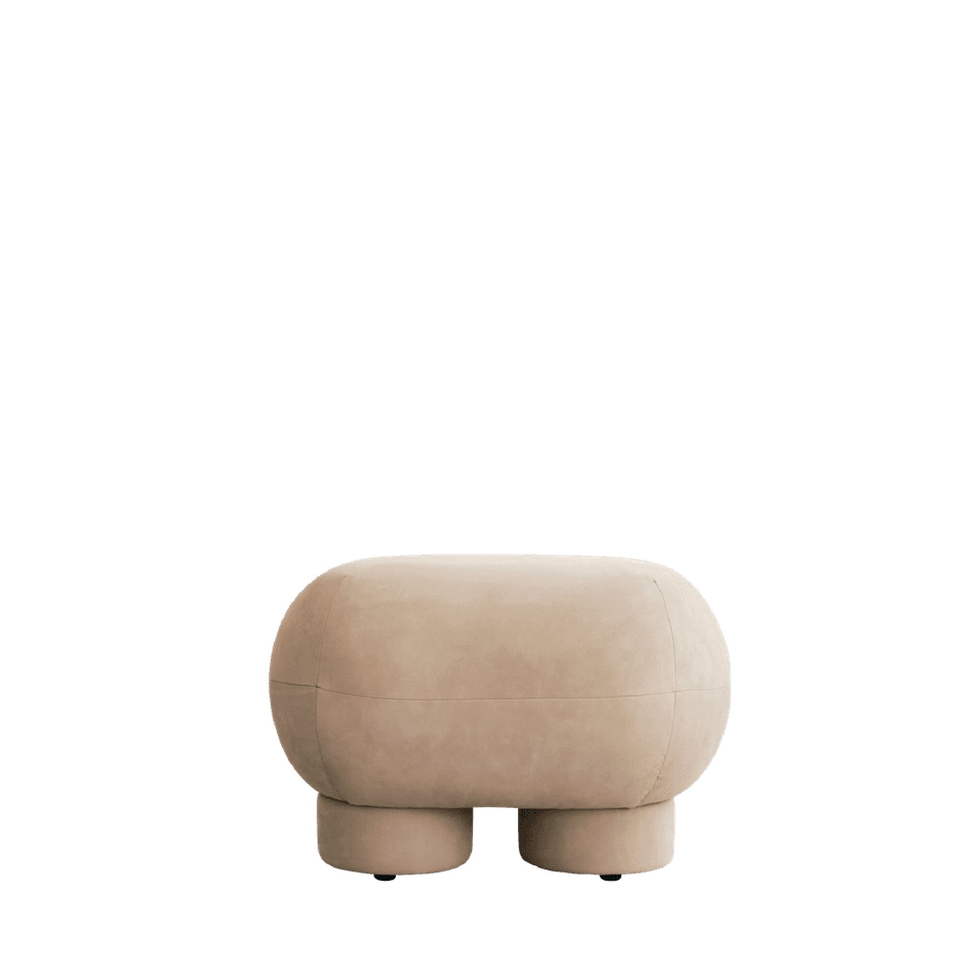 Big Foot Benk i Petit Nubuck