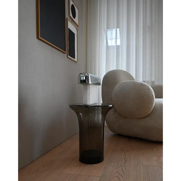 Beetle Portable Lamp Chrome