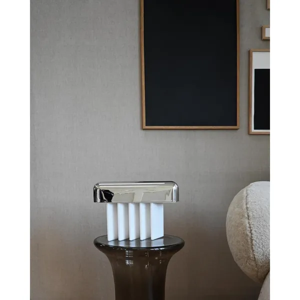 Beetle Portable Lamp Chrome