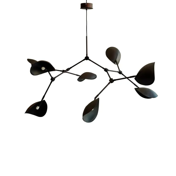 Stingray Chandelier Burnt Black