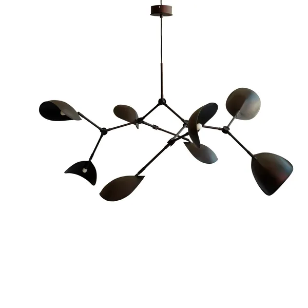Stingray Chandelier Burnt Black