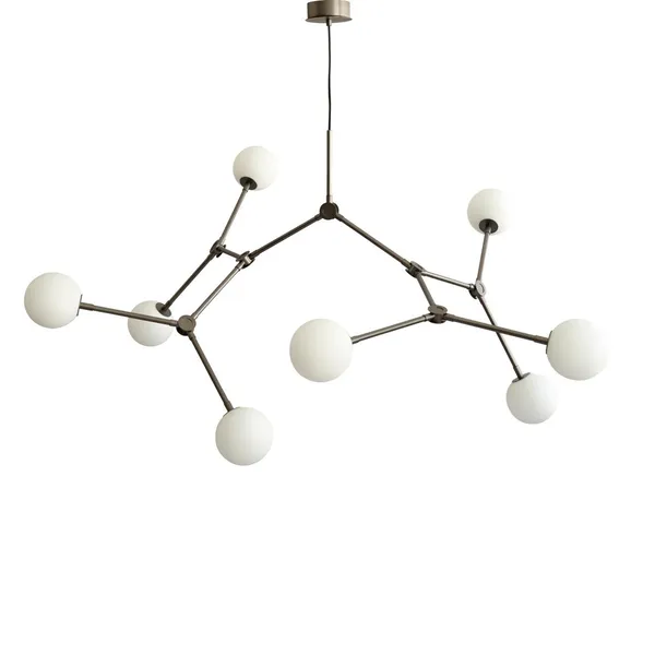 Drop Bulb Hanglamp Groot Grijs