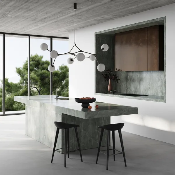 Drop Bulb Hanglamp Groot Grijs