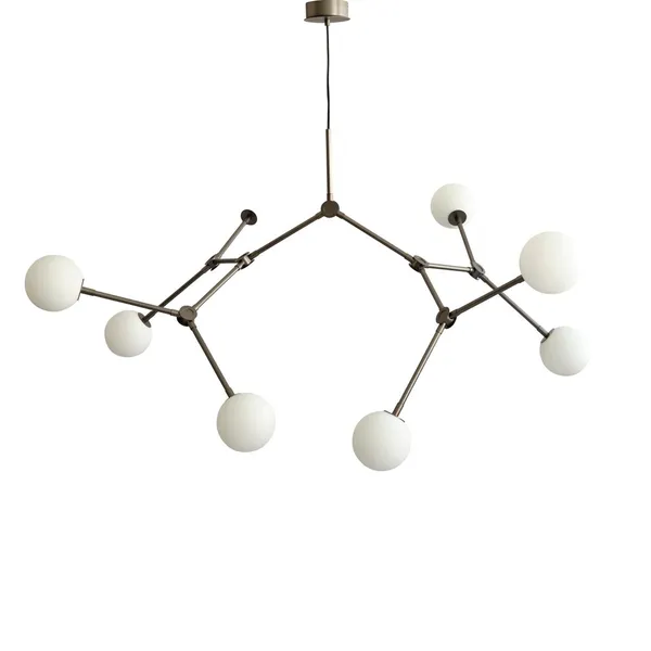 Drop Bulb Hanglamp Groot Grijs