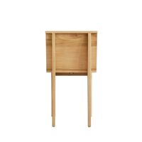 Brutus Slim Dining Chair Natural Oak