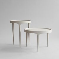Phantom Side Table Low Birch