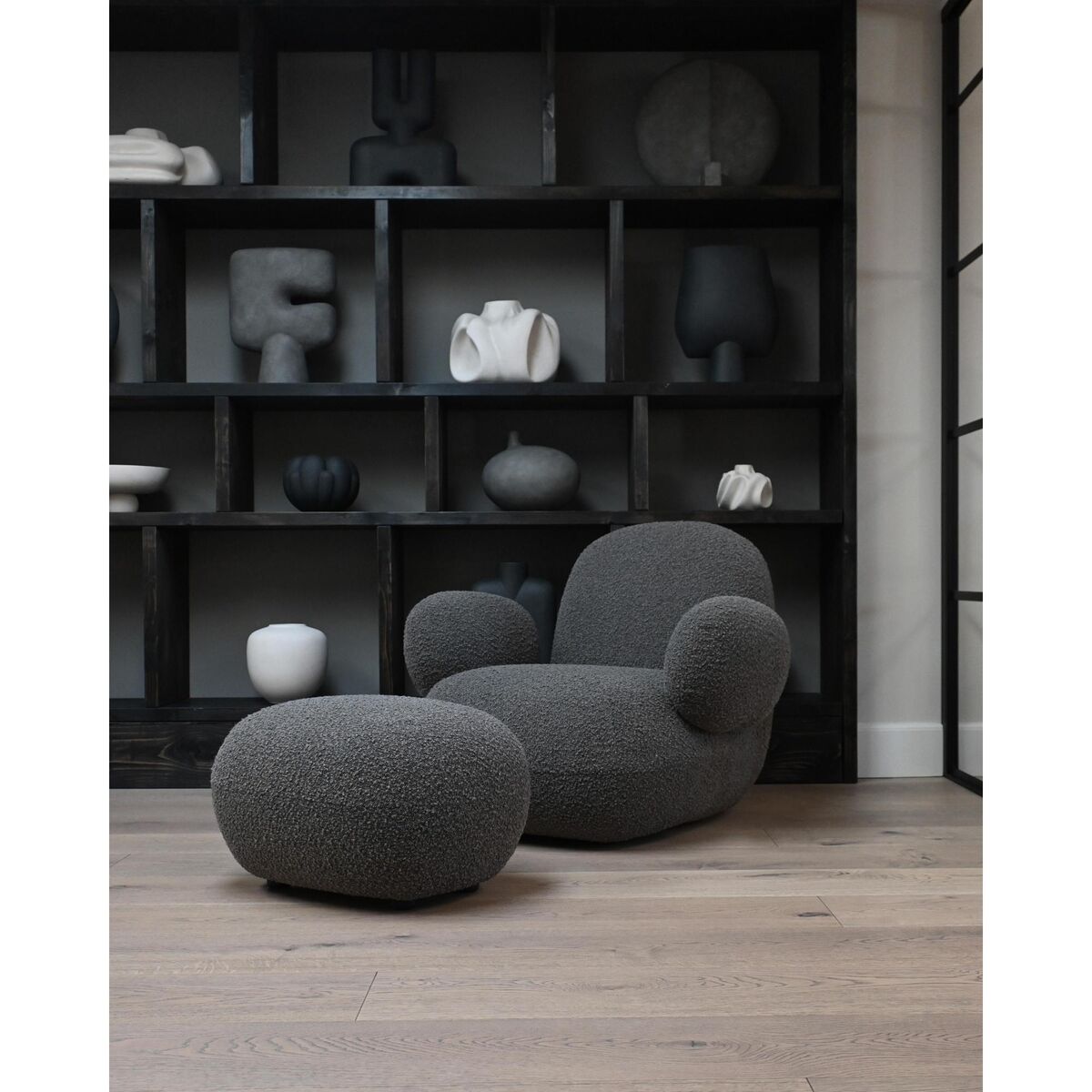 Toe Ottoman Dyp Taupe