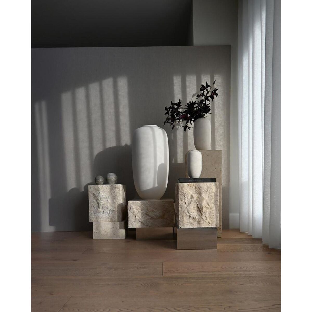 Sunao Vase Slim Mini Birke