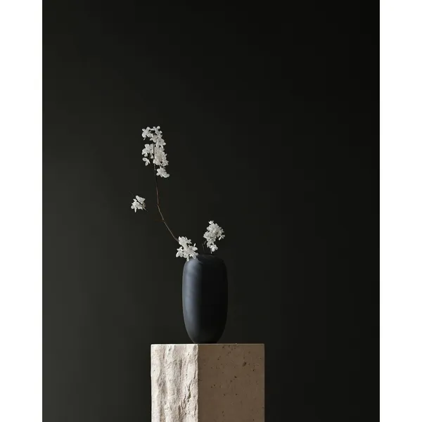 Sunao Vase Slim Mini Schwarz