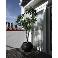 Sunao Planter Fat Hexa Black