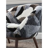 Fried Egg Left Armchair Sheepskin Mix