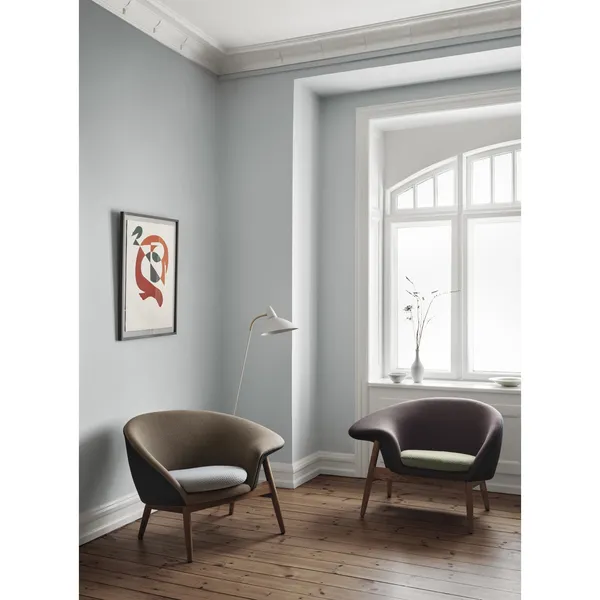 Fried Egg Left Armchair Sheepskin Mix