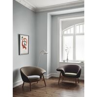 Fried Egg Left Armchair Sheepskin Mix