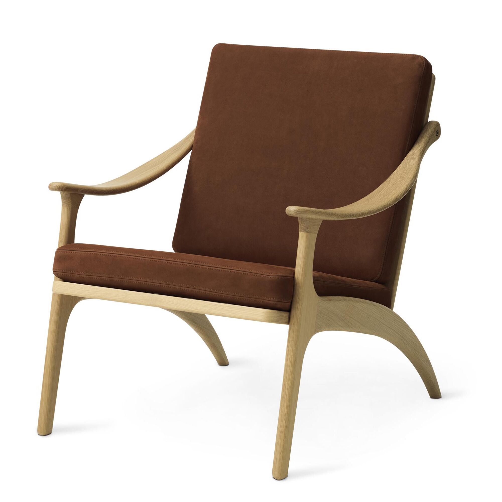 Lean Back Lnestol Egetr/Nabuk Terra