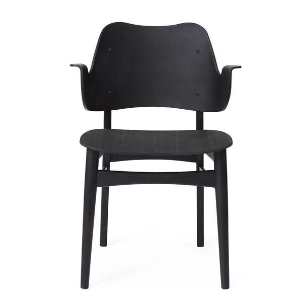 Chaise de Salle à Manger Noir Gesture